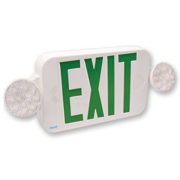Beghelli Combo Emergency Light and Exit Sign, PCH-G-SA PCH-G-SA
